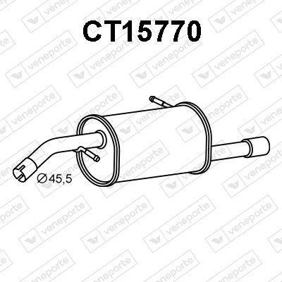 Silenciador trasero 1730FC-1730FN-1730NE-