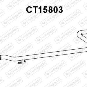 Tubo de escape 1717QA-1717QG-