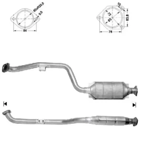 Catalizador MERCEDES C200 Kompressor