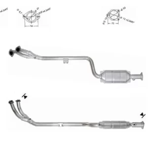 Catalizador MERCEDES W203 / T203