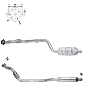Catalizador MERCEDES W202