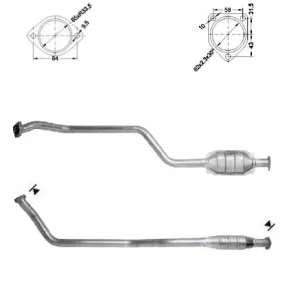 Catalizador MERCEDES W124/T124