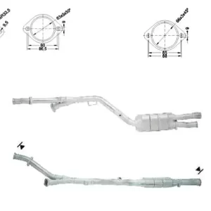 Catalizador MERCEDES S420 Coupe