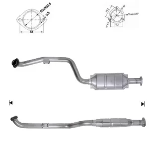 Catalizador MERCEDES SLK W170
