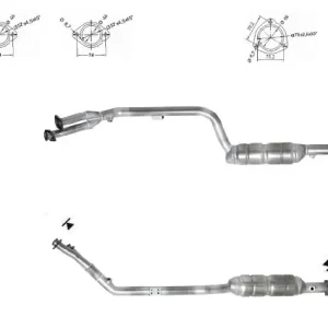 Catalizador MERCEDES SLK 230 Kompressor