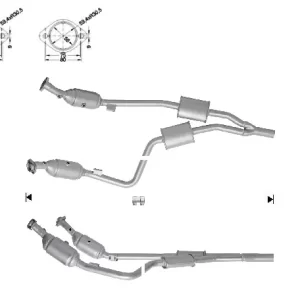 Catalizador MERCEDES VIANO 3.5i
