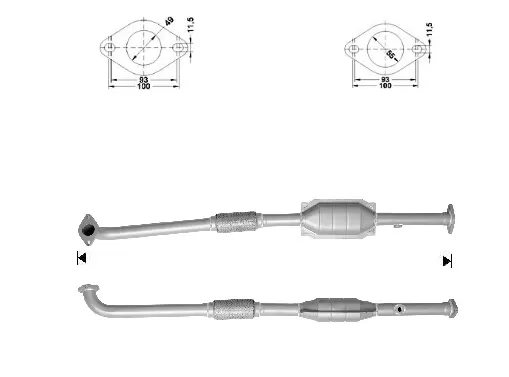 Catalizador ROVER 25 1.1i 8V