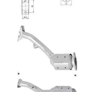Catalizador MITSUBISHI ASX 1.6i 16V