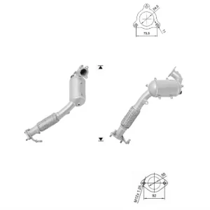 Catalizador MITSUBISHI ASX 1.8TD
