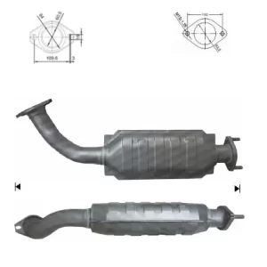 Catalizador MITSUBISHI MONTERO 3.2TD