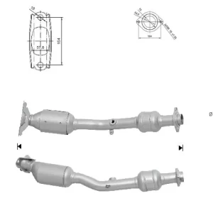 Catalizador NISSAN NOTE 1.6i 16V