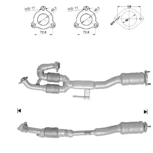 Catalizador NISSAN MURANO 3.5i VQ35DE