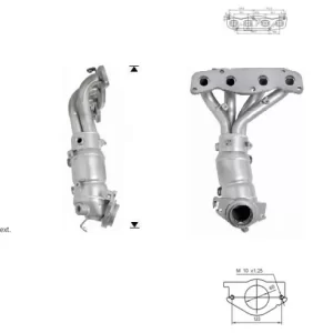 Catalizador NISSAN PRIMERA 2.0i 16V