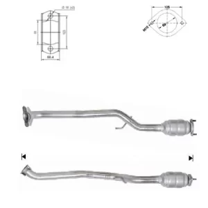 Catalizador NISSAN PRIMERA 2.0i 16V