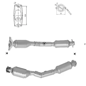 Catalizador NISSAN QASHQAI 1.6i