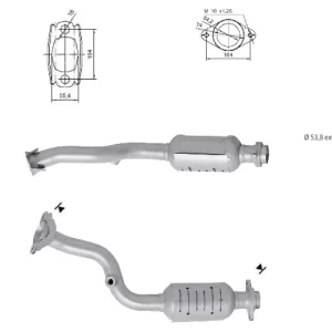 Catalizador NISSAN QASHQAI 2.0i