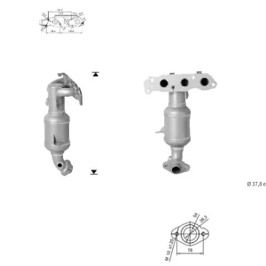 Catalizador SUZUKI ALTO 1.0i