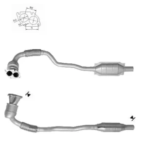 Catalizador OPEL ZAFIRA 1.6i