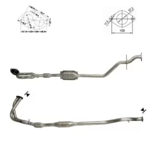 Catalizador OPEL SINTRA 2.2i