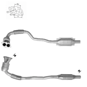 Catalizador OPEL ASTRA 1.8i 16V