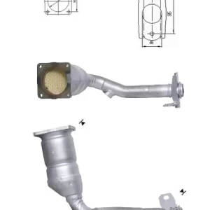 Catalizador PEUGEOT 206 1.1i