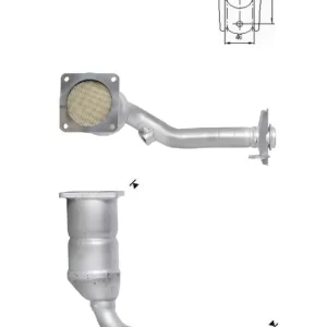 Catalizador PEUGEOT 206 1.4i