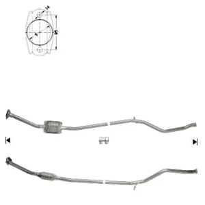 Catalizador PEUGEOT 206 1.9D