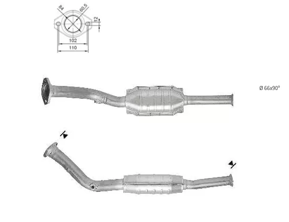 Catalizador PEUGEOT 306 1.8i 8V