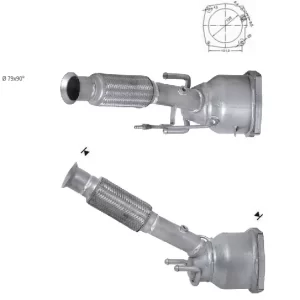 Catalizador PEUGEOT 406 2.2TD