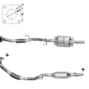 Catalizador SEAT CORDOBA 1.4i 16V