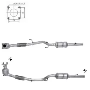 Catalizador SEAT IBIZA 1.4i 16V