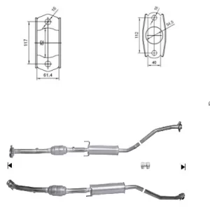 Catalizador TOYOTA CELICA 1.8i 16V