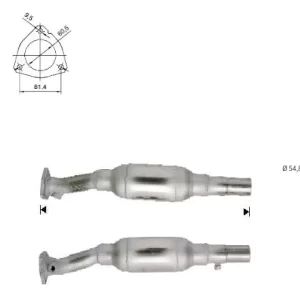 Catalizador VOLKSWAGEN GOLF III 2.0i