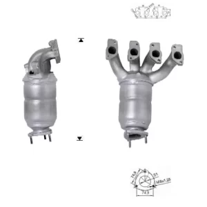 Catalizador OPEL ASTRA 1.6i 8V