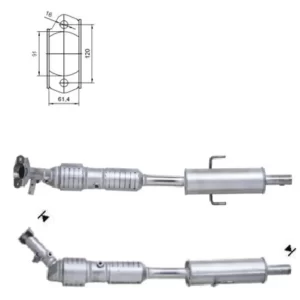 Catalizador MAZDA 6 2.3i
