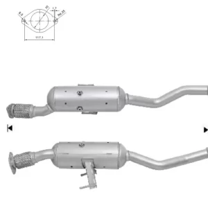 Filtro de partículas NISSAN, OPEL, RENAULT