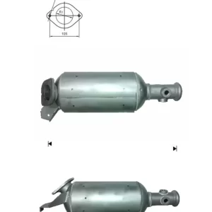 Filtro de partículas OPEL NISSAN RENAULT