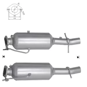 Filtro de partículas FORD TRANSIT 2.2TD TDCI