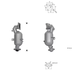 CATALIZADOR SUZUKI SX4 1.4i