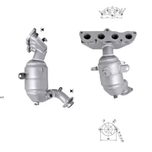 Catalizador MAZDA 2 1.3i 16V