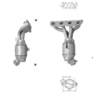 Catalizador NISSAN QASHQAI 2.0i 16V