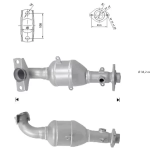 Catalizador MITSUBISHI ATTRAGE 1.2i