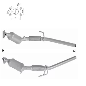 Catalizador VW POLO 1.0i 12V