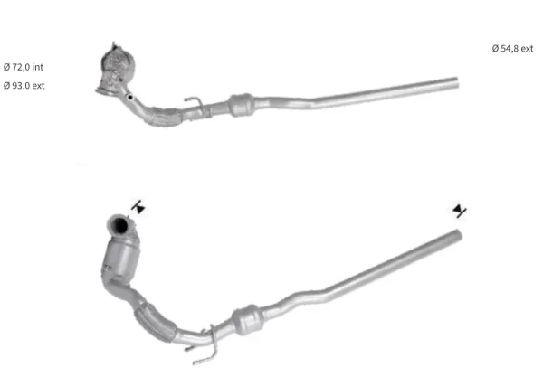 Catalizador AUDI Q3 1.4i