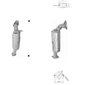 Catalizador MITSUBISHI MONTERO 3.2TD DID
