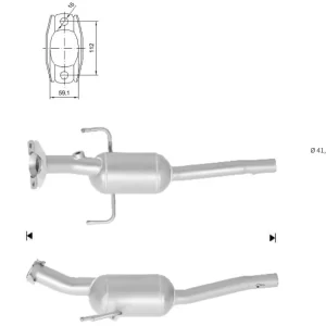 Catalizador MITSUBISHI COLT 1.3i