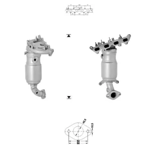 Catalizador ALFA ROMEO MI-TO 1.4i MPI