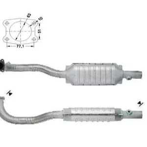 Catalizador Volvo S40 I (644)