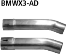 Silenciador trasero para BMW BMWX3-AD
