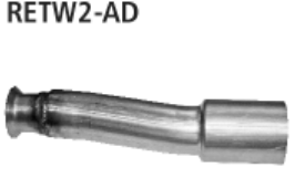 Tubo de conexión para Renault RETW2-AD